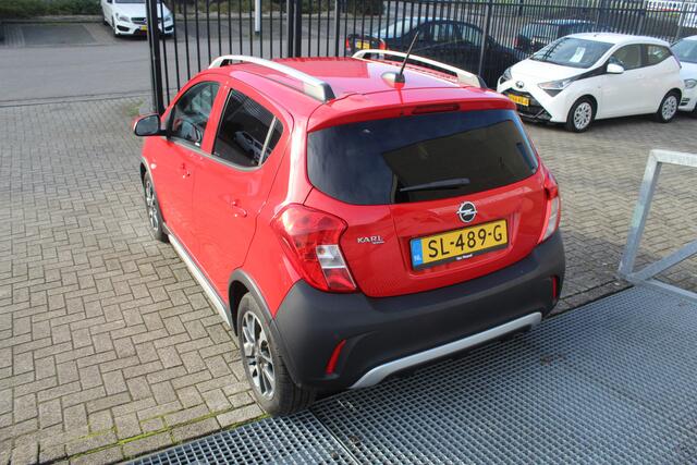 Opel KARL 1.0 Rocks Online Edition Automaat/1ste eigenaar/Orig.NL auto/Airco/Parkeersensoren/Apple car play/Bluetooth/Cruise Control/Centrale vergrendeling/Elektrische ramen/Slechts 17.000 km.