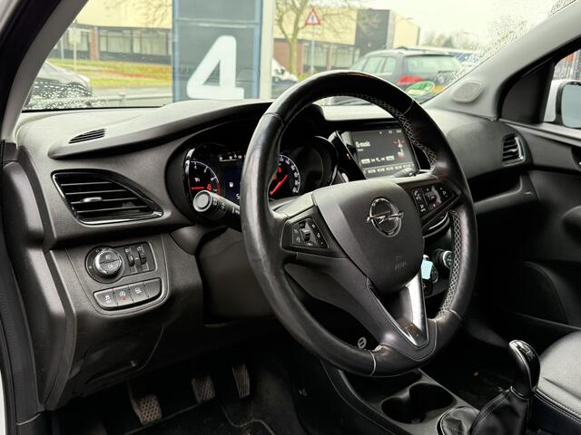 Opel KARL BWJ 2018 | 1.0 75PK Rocks Online Ed | LEER | STOEL&STUURWIEL VERW | NAVI | AIRCO | CARPLAY | PRIVACY GLASS | CRUISE