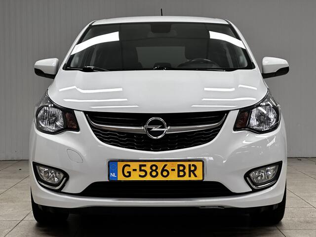 Opel KARL 1.0 ecoFLEX Innovation/ Apple+Android/ DAB+/ 15''LMV/ Half-LEDER/ Clima/ Navi/ Cruise/ Bluetooth/ Multi.LEDER.Stuur/ Elek.pakket/ Isofix/ C.V.Afstand.