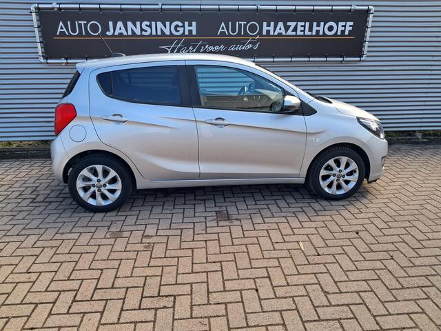 Opel KARL 1.0 ecoFLEX Innovation met 33.747 km!! | Clima | Cruise control | Lederen bekleding | LM Velgen | Privacy glas | RIJKLAARPRIJS INCL 12 MAANDEN GARANTIE EN BEURT