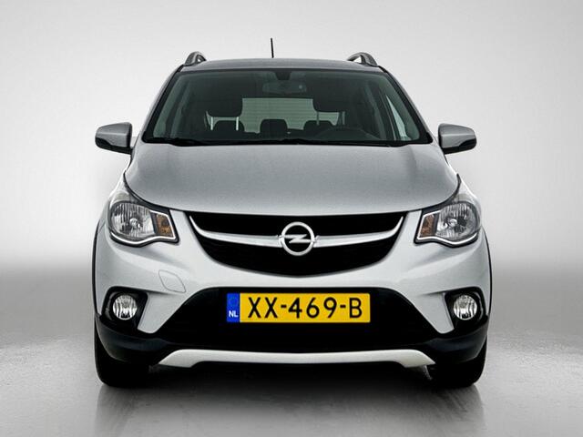 Opel KARL 1.0 Rocks Online Edition 75PK | 1ste eigenaar | AppleCarplay/AndroidAuto | Airco | Bluetooth | 15"LMV | Isofix | LED | Privacy Glass | Parkeersensoren | DAB Radio | Dakrails |
