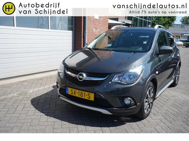 Opel KARL 1.0 ROCKS ONLINE EDITION ORIGINEEL NEDERLANDS ANDROID/APPLECARPLAY(NAVI) AIRCO CRUISECONTROL PARKEERSENSOREN BLUETOOTH 15INCH PRIVACYGLAS ELECTR.RAMEN/SPIEGELS ENZ...