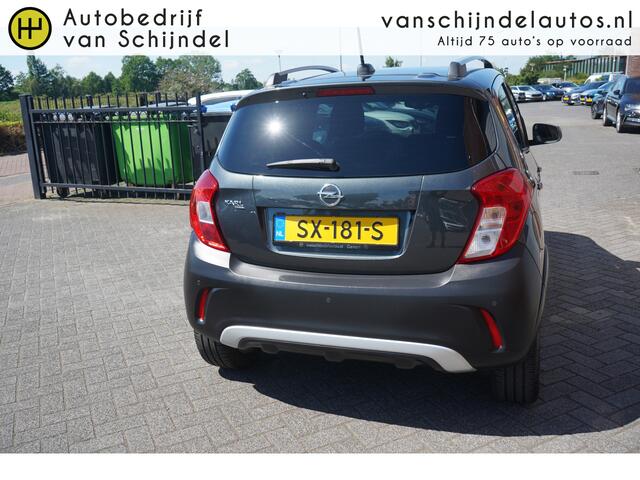 Opel KARL 1.0 ROCKS ONLINE EDITION ORIGINEEL NEDERLANDS ANDROID/APPLECARPLAY(NAVI) AIRCO CRUISECONTROL PARKEERSENSOREN BLUETOOTH 15INCH PRIVACYGLAS ELECTR.RAMEN/SPIEGELS ENZ...