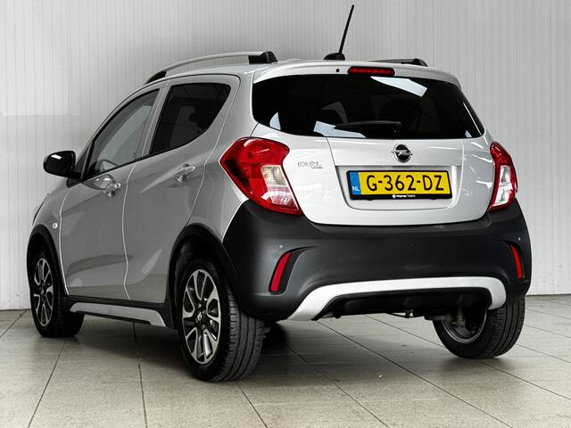 Opel KARL 1.0 Rocks Online Edition/ Apple + Android/ Dakrails/ DAB+/ 15'' LMV/ Extra getint glas/ Multi. Stuur/ Navi/ Cruise/ Bluetooth/ Airco/ Mistl./ PDC/ Metallic lak.