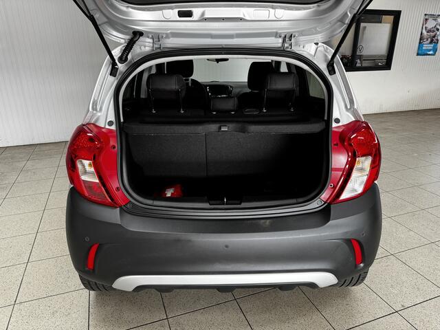 Opel KARL 1.0 Rocks Online Edition/ Apple + Android/ Dakrails/ DAB+/ 15'' LMV/ Extra getint glas/ Multi. Stuur/ Navi/ Cruise/ Bluetooth/ Airco/ Mistl./ PDC/ Metallic lak.