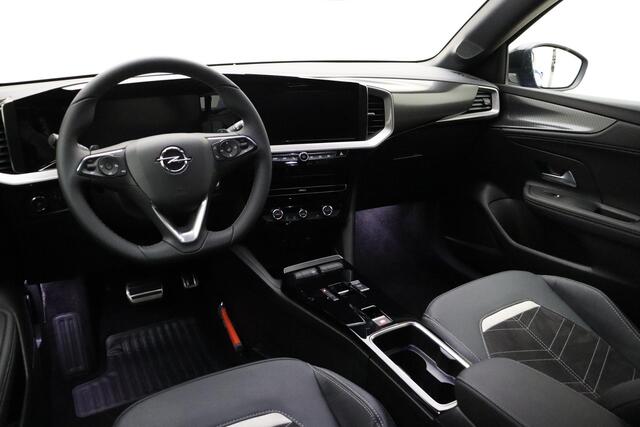 Opel MOKKA 1.2 Turbo 136pk Automaat Hybrid GS | Navigatie | Alcantara bekleding | Camera | Climate control | Zwart dak | Lichtmetalen velgen black | Parkeersensoren | Bluetooth | Cruise control