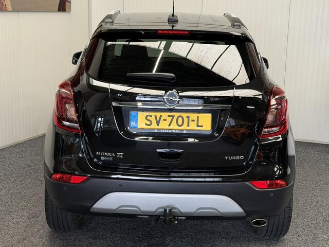 Opel MOKKA X 1.4 TURBO BI-FUEL INNOVATION LEDER STOEL EN STUUR VERWARMING SHUIF/KANTELDAK NAVIGATIE CRUISE CONTROL APPLE CARPLAY/ANDROID KEYLESS GO AFN. TREKHAAK ACHTERUITRIJCAMERA PDC ZEER MOOI !!