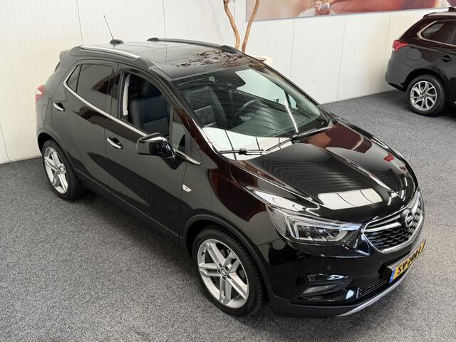 Opel MOKKA X 1.4 TURBO BI-FUEL INNOVATION LEDER STOEL EN STUUR VERWARMING SHUIF/KANTELDAK NAVIGATIE CRUISE CONTROL APPLE CARPLAY/ANDROID KEYLESS GO AFN. TREKHAAK ACHTERUITRIJCAMERA PDC ZEER MOOI !!
