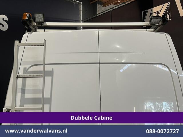 Opel MOVANO 2.3 Turbo 146pk L2H2 Dubbele cabine Euro6 Airco | Imperiaal | Omvormer | 2500kg Trekhaak Navigatie, Camera, Cruisecontrol, Parkeersensoren, 5-zits