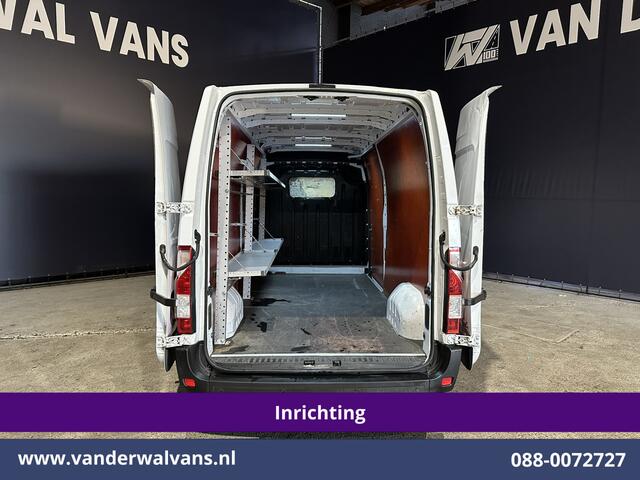 Opel MOVANO 2.3 CDTI L3H2 *Post NL inrichting* Euro6 Airco | Camera | Navigatie | Cruisecontrol Sidebars, Schappen, 270 graden achterdeuren, bijrijdersbank