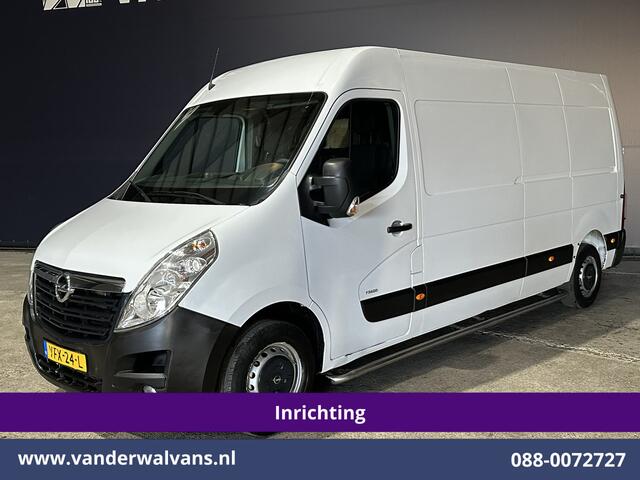 Opel MOVANO 2.3 CDTI L3H2 *Post NL inrichting* Euro6 Airco | Camera | Navigatie | Cruisecontrol Sidebars, Schappen, 270 graden achterdeuren, bijrijdersbank