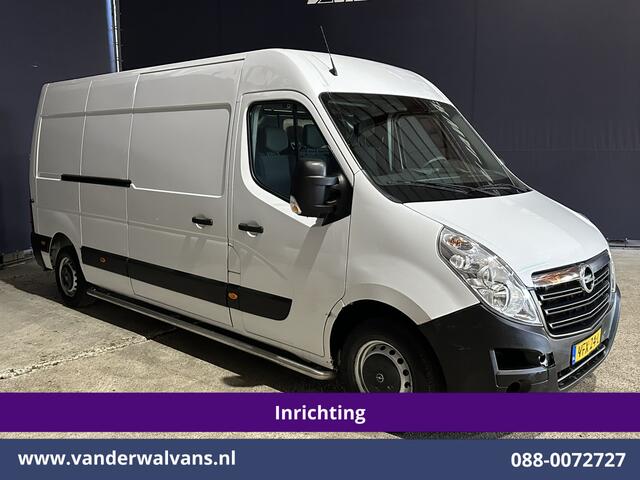 Opel MOVANO 2.3 CDTI L3H2 *Post NL inrichting* Euro6 Airco | Camera | Navigatie | Cruisecontrol Sidebars, Schappen, 270 graden achterdeuren, bijrijdersbank
