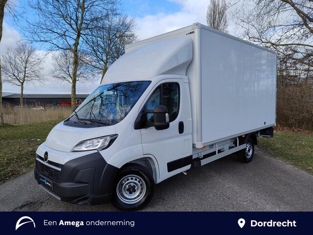 Opel MOVANO BAKWAGEN L3 HEAVY 3.5t 2.2 BlueHDI 180pk | BPM vrij | CITYBOX met achterdeuren en toebehoren | Multimedia | NAVI | Apple Carplay | Android Auto | Digital cockpit | Stuurwielbediening | Automatische airco | Extra brede buitenspiegels | Verzwaarde vering | 