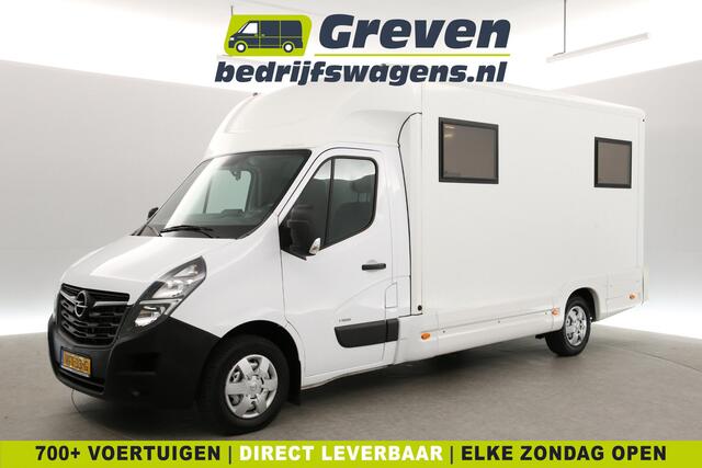 Opel MOVANO 2.3 Turbo L3H1 | Euro6 | 180PK | Kantoorwagen | Jurywagen | Omroepwagen | Camper ombouw | Automaat | Airco | Camera | Cruise | 3-Zits