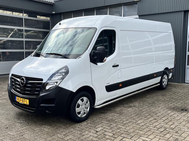 Opel MOVANO 2.3 Turbo L3H2 Airco Cruise controle Schuifdeur 2-Persoons Euro 6 1e eigenaar Sitebars Treeplank Telefoonverbinding