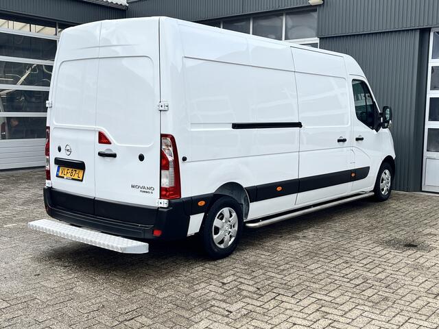 Opel MOVANO 2.3 Turbo L3H2 Airco Cruise controle Schuifdeur 2-Persoons Euro 6 1e eigenaar Sitebars Treeplank Telefoonverbinding