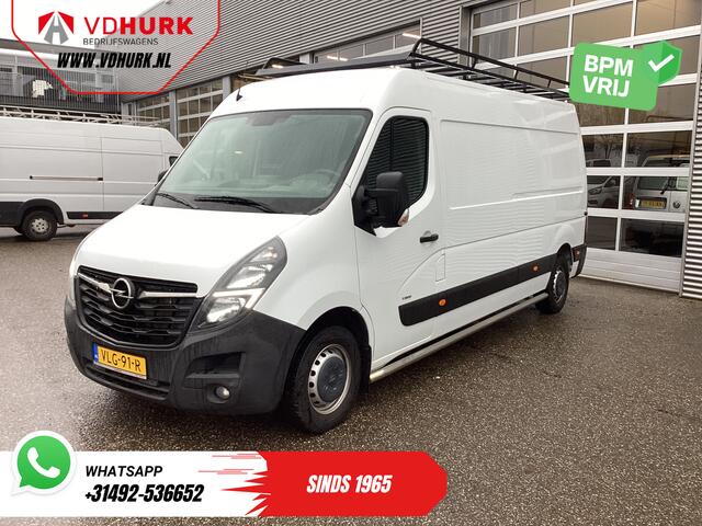 Opel MOVANO 2.3 Turbo 136PK L3H2 Camera/ Climate/ Cruise/ PDC/ Trekhaak / 2,5T trekgew./ Imperiaal+trap/ Side Bars/ NL Auto