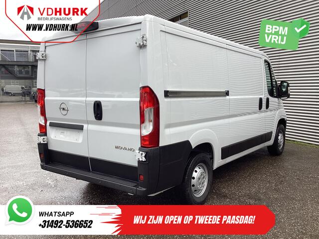 Opel MOVANO 2.2 120 pk L2 Carplay/ 270Gr.Deuren/ Climate/ Navi/ Cruise/ Camera/ PDC/ DAB