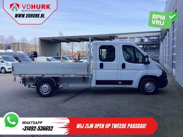Opel MOVANO 2.2 140 pk DC Dubbel Cabine Open Laadbak/ 7 Pers./ 2.5t Trekverm./ Cruise/ Airco/ 288x215x35/ Pick up
