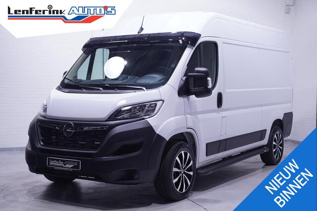 Opel MOVANO 2.2D 140 pk L2H2 Black&White Edition Navi Camera, 18" LMV, Treeplanken, Airco ECC, Nieuw, 3-Zits