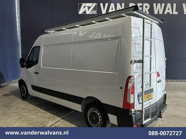 Opel MOVANO 2.3 CDTI 146pk L2H2 Euro6 Airco | Imperiaal | Navigatie | Camera | Cruisecontrol | 2500kg Trekhaak Parkeersensoren, Trap, Bijrijdersbank
