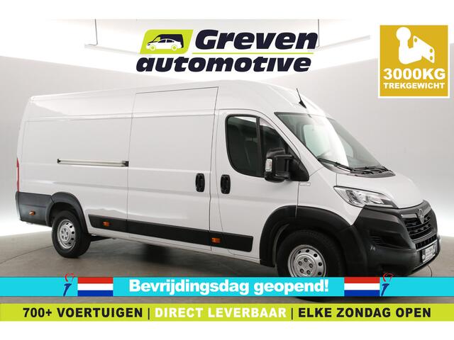 Opel MOVANO 2.2D 165PK L4H2 | 3000kg Trekgew. | Airco | Cruise | 3 Zits | Parkeersens. | Stoelverw.