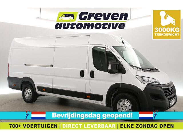 Opel MOVANO 2.2D 165PK L4H2 | 3000kg Trekgew. | Airco | Cruise | 3 Zits | Parkeersens. | Stoelverw.