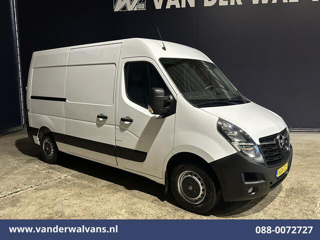 Opel MOVANO 2.3 Turbo 150pk L2H2 Euro6 Airco | Leder | 2500kg Trekhaak | Navigatie | Camera cruisecontrol, parkeersensoren, LED, bijrijdersbank