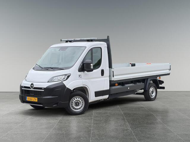 Opel MOVANO Electric L3 3.5t Zwaar 110kWh | 22 kW BOORDLADER | 8 JAAR GARANTIE | 3-ZITS | DAKFLITSER | ALL SEASON BANDEN | APPLE CARPLAY / ANDROID AUTO | CAMERA | KEYLESS | Bluetooth | Lederen stuurwiel | Keyless Entry | Automatische airco | Volwaardig reservewiel