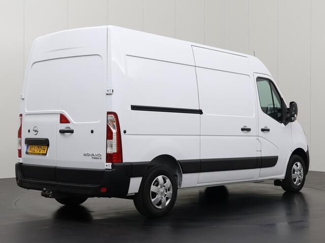Opel MOVANO 2.3 Turbo 135PK L2H2 | 2500Kg Trekhaak | Airco | Camera | Cruise | 3-Zits | Betimmering