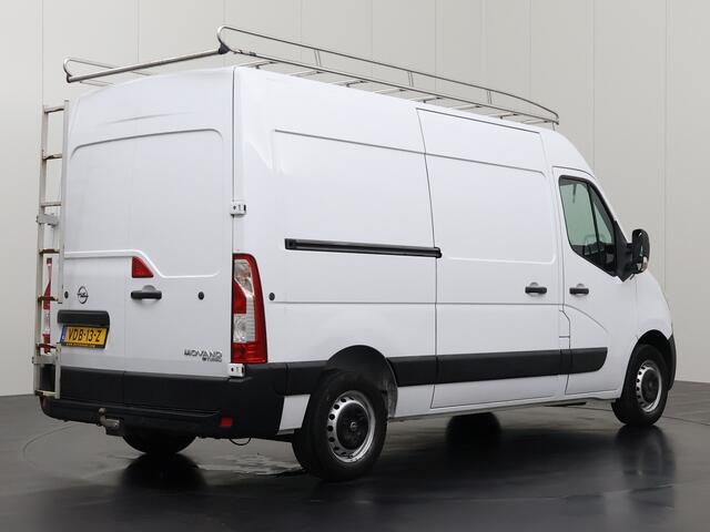 Opel MOVANO 2.3CDTI 145PK BiTurbo L2H2 | Imperiaal | Trekhaak | Navigatie | Camera | Airco | Cruise | 3-Zits