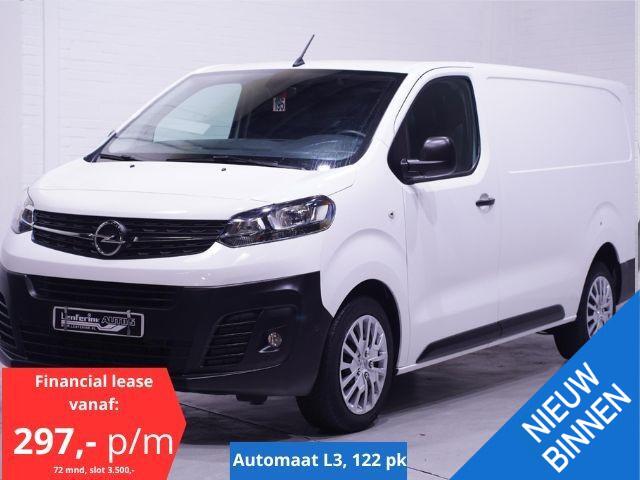 Opel VIVARO 2.0 CDTi 122 pk Automaat L3 Airco, Navi Apple Cruise Control, Laadruimte Pakket, PDC V+A