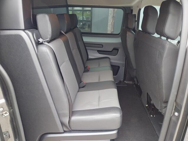 Opel VIVARO Vivaro-e 50kWh L3H1 Innovation DUBBEL CABINE APPLE CARPLAY CAMERA HALF LEER LED NAVI CRUISE TREKHAAK