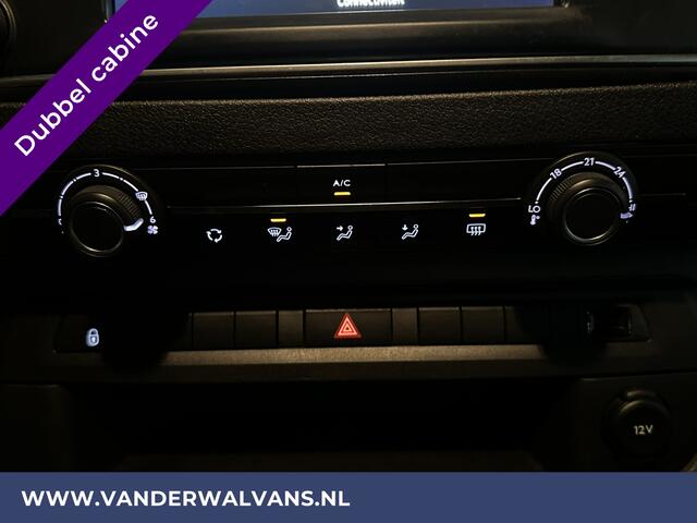 Opel VIVARO 2.0 CDTI 150pk L3H1 Dubbele Cabine Euro6 Airco | Camera | Navigatie | 5-zits | 2500kg Trekhaak Apple Carplay, Android Auto, Cruisecontrol, LM Velgen, Parkeersensoren