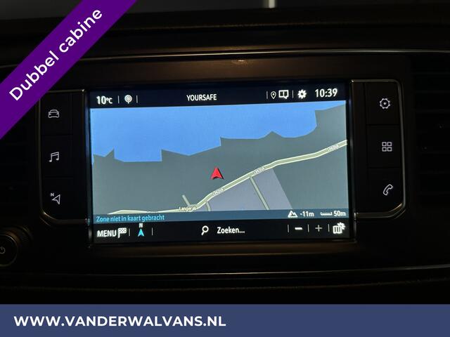 Opel VIVARO 2.0 CDTI 150pk L3H1 Dubbele Cabine Euro6 Airco | Camera | Navigatie | 5-zits | 2500kg Trekhaak Apple Carplay, Android Auto, Cruisecontrol, LM Velgen, Parkeersensoren