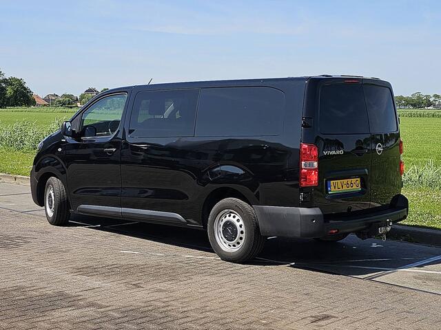 Opel VIVARO 2.0 CDTI L3H1 DC Edition Airco Automaat Trekhaak Navi Euro6 NAP Oh-Historie 1e Eigenaar!