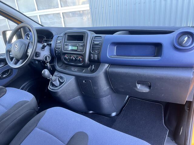 Opel VIVARO 1.6 CDTI L1H1 Dubbele schuifdeur Airco Cruise control Trekhaak 2000kg trekgewicht Bluetooth telefoon voorbereiding 3-Persoons 1e eigenaar Euro 6