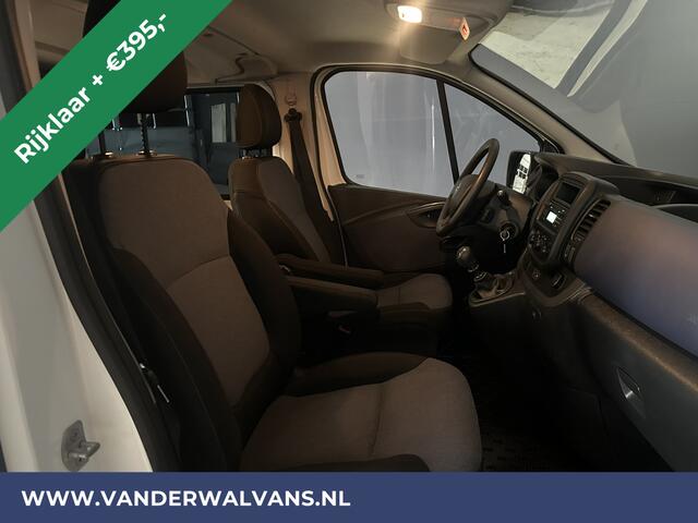 Opel VIVARO 1.6 CDTI 122pk L2H1 *Rijklaar Direct Rijden* Dubbele Cabine Euro6 Airco | Trekhaak | LED | 5-Zits Cruisecontrol, Inrichting, Bluetooh-telefonie