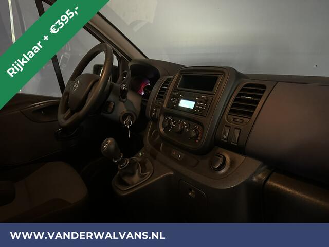 Opel VIVARO 1.6 CDTI 122pk L2H1 *Rijklaar Direct Rijden* Dubbele Cabine Euro6 Airco | Trekhaak | LED | 5-Zits Cruisecontrol, Inrichting, Bluetooh-telefonie