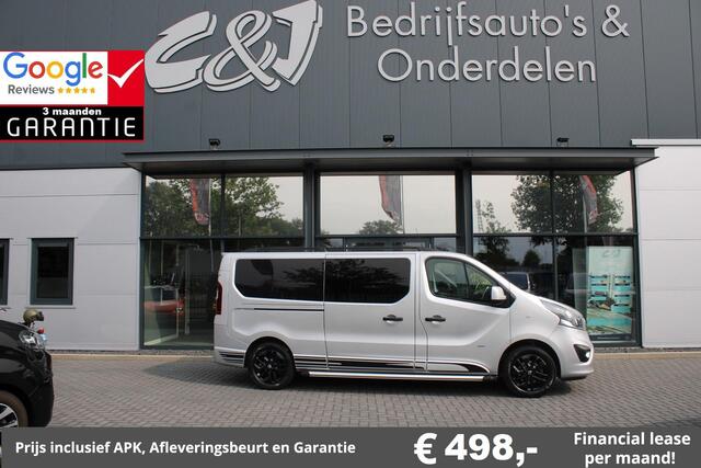 Opel VIVARO 1.6 CDTI L2H1 Dubbele Cabine innovation #136 ecc leder luxe lease 498,- p/md