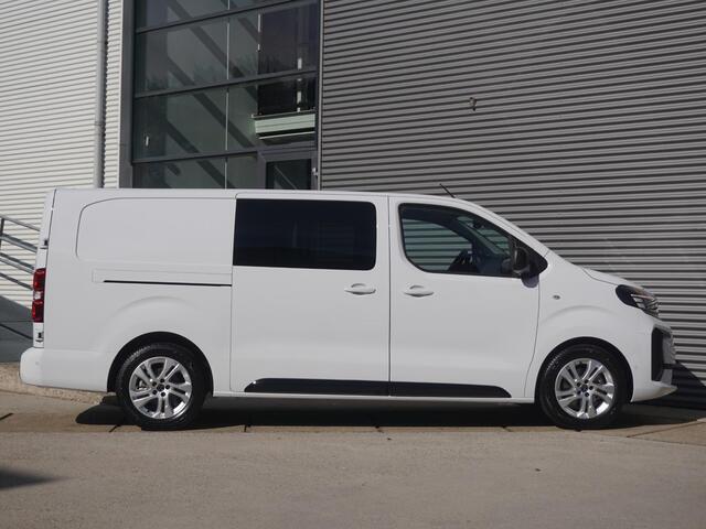 Opel VIVARO Electric 75 kWh Dubbele Cabine | 2x schuifdeur | 8 jaar garantie | Dynamic Surround View Pakket | Exterieur pakket | Comfort Pakket | Winterpakket | Apple Carplay | rondom zicht camera's | LM velgen | Dodehoek detectie | parkeersensoren voor & achter | be