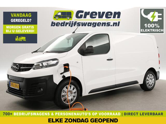 Opel VIVARO e-Vivaro L2H1 Edition 75 kWh | Elektrisch | Airco | Cruise | 3-Zits | Carplay | Camera | Navi | Parkeersens.