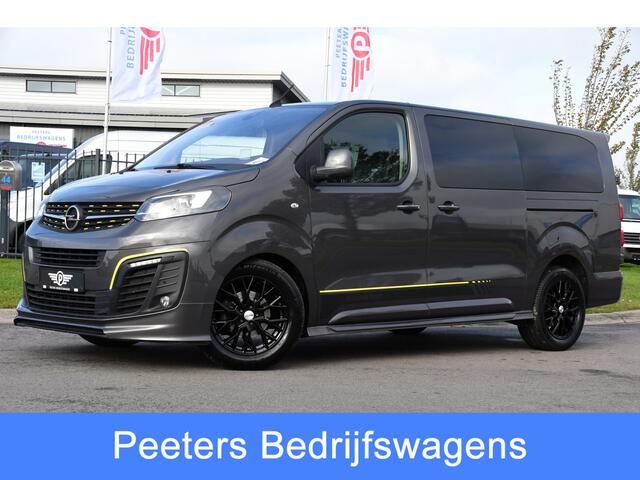 Opel VIVARO 2.0 CDTI L3H1 DC Irmscher Sport Camera, Cruise, Carplay, LED, Stoelverwarming, Head-Up, Keyless, 177pk, Automaat, 2 x Schuifdeur, Uniek!