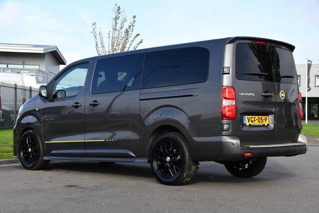 Opel VIVARO 2.0 CDTI L3H1 DC Irmscher Sport Camera, Cruise, Carplay, LED, Stoelverwarming, Head-Up, Keyless, 177pk, Automaat, 2 x Schuifdeur, Uniek!