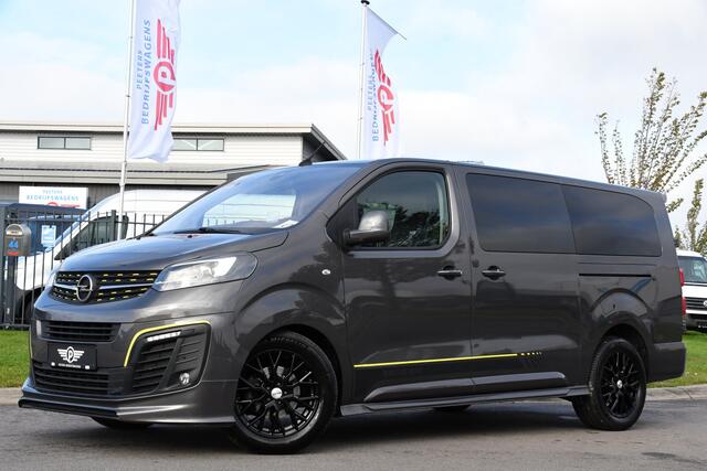 Opel VIVARO 2.0 CDTI L3H1 DC Irmscher Sport Camera, Cruise, Carplay, LED, Stoelverwarming, Head-Up, Keyless, 177pk, Automaat, 2 x Schuifdeur, Uniek!