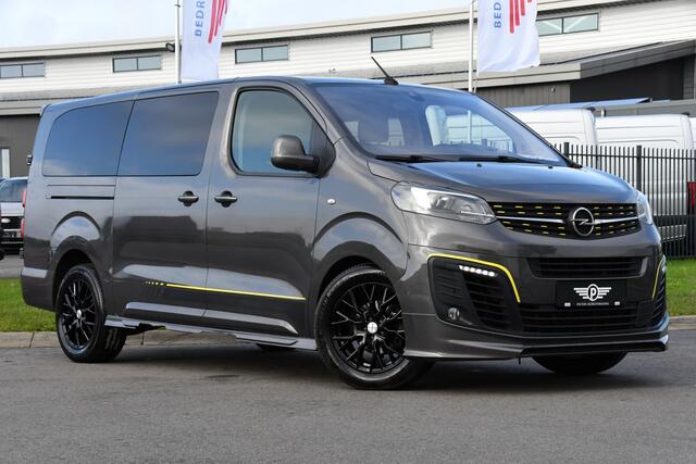 Opel VIVARO 2.0 CDTI L3H1 DC Irmscher Sport Camera, Cruise, Carplay, LED, Stoelverwarming, Head-Up, Keyless, 177pk, Automaat, 2 x Schuifdeur, Uniek!