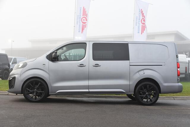 Opel VIVARO 2.0 BlueHDi 180 L3 DC PB Edition Camera, Cruise, Carplay, 177pk, Automaat, Dubbele deur, Multimedia, LED, Uniek!