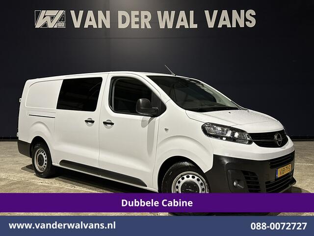 Opel VIVARO 2.0 Diesel 145pk L3H1 Dubbele Cabine Euro6 Airco | 6-Zits | Navigatie | 2500kg Trekhaak | Apple Carplay Android Auto, Cruisecontrol, Parkeersensoren