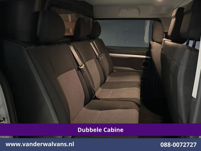 Opel VIVARO 2.0 Diesel 145pk L3H1 Dubbele Cabine Euro6 Airco | 6-Zits | Navigatie | 2500kg Trekhaak | Apple Carplay Android Auto, Cruisecontrol, Parkeersensoren