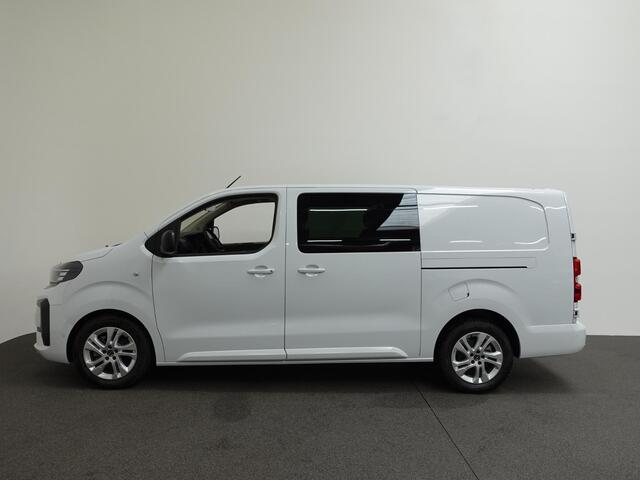 Opel VIVARO 2.0 Diesel 180 S&S L3 Automaat Dubbele Cabine 2 schuifdeuren Android Auto/Apple CarPlay Navigatie Keyless Entry&Start Climate Control Camera Cruise Control Houten afwerking laadruimte Trekhaak lichtmetalen velgen